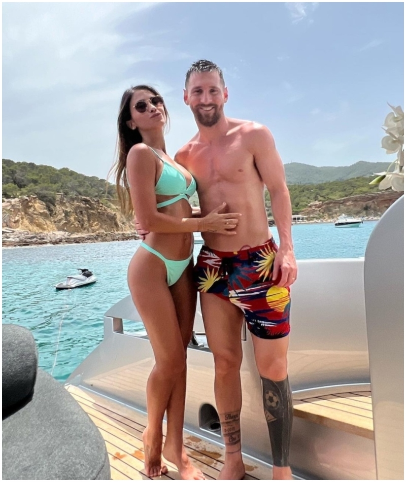 Antonella Roccuzzo y Lionel Messi | Instagram/@antonelaroccuzzo