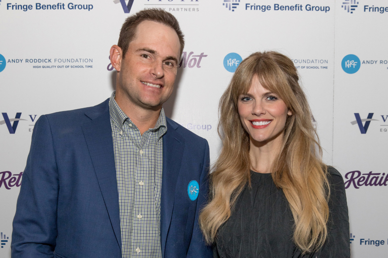 Brooklyn Decker y Andy Roddick | Getty Images Photo by Rick Kern