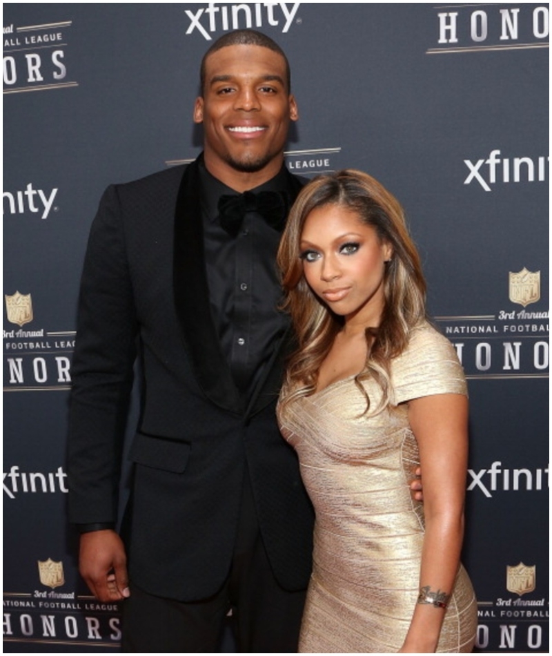 Kia Proctor y Cam Newton | Getty Images Photo by Taylor Hill/FilmMagic