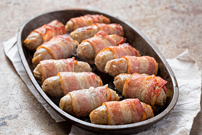 Pigs in Blanket | Alamy Stock Photo by Bartosz Luczak