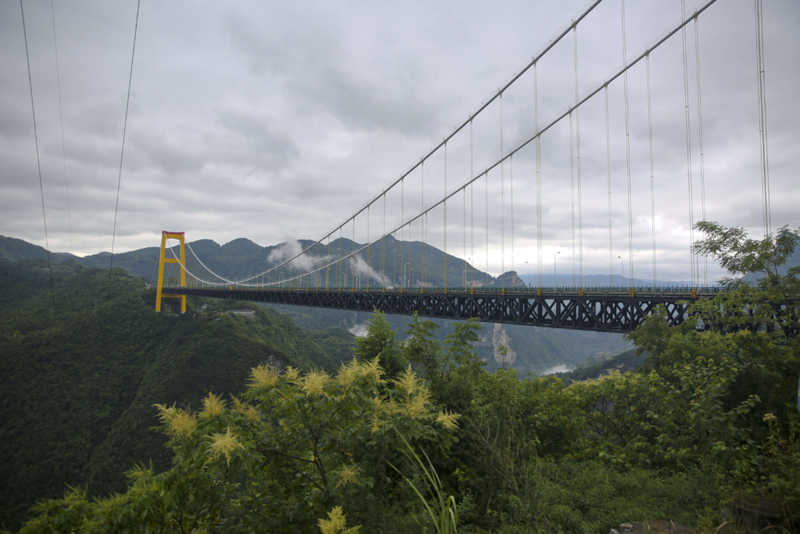 Sidu River Bridge, China | Alamy Stock Photo by SIPA Asia/ZUMA Press, Inc. 