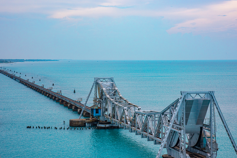 Annai Indira Gandhi Road Bridge, India | Shutterstock Photo by Alex Alderic Jero