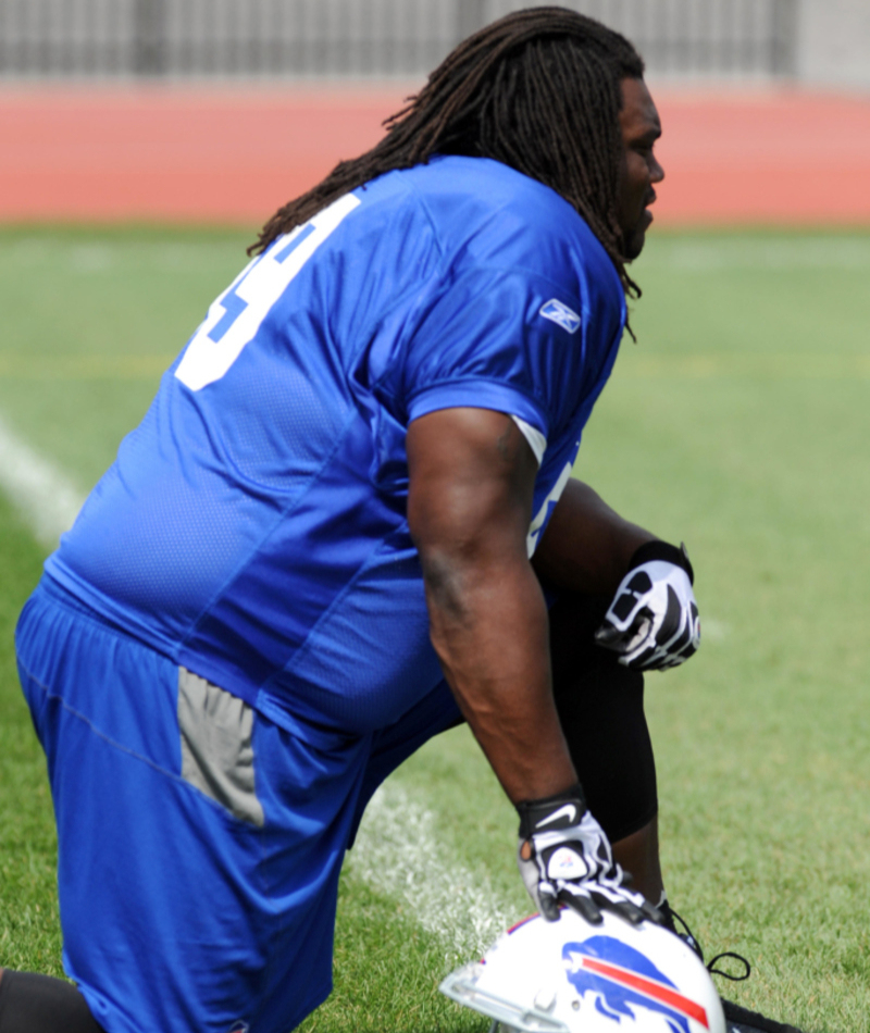 Michael Jasper – 6’4″, 375 lbs | Alamy Stock Photo by Michael Johnson/Southcreek Global/ZUMA Press Inc