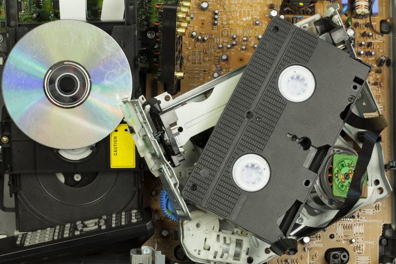 Won’t Let DVDs and VHS Tapes Go | Alamy Stock Photo by Zoonar GmbH/I&I