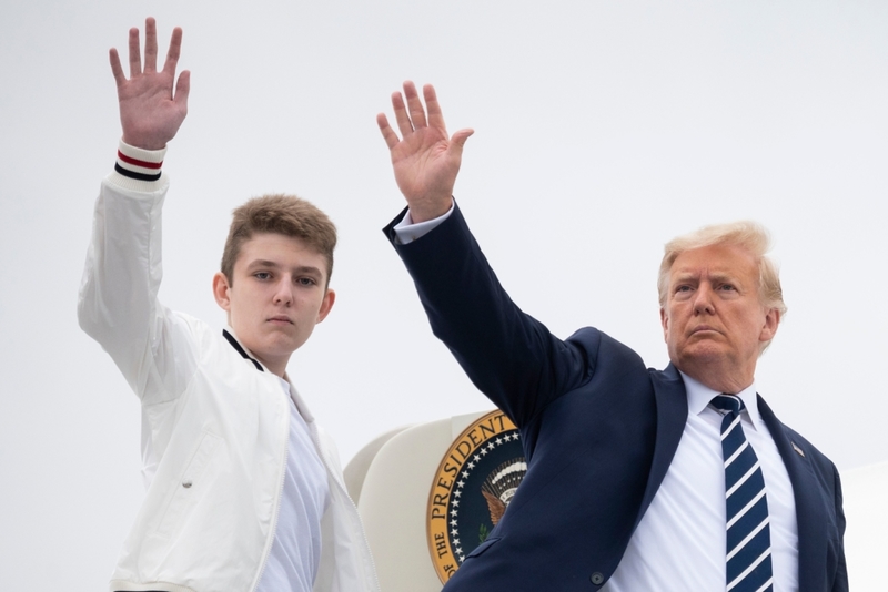 Little Donald | Getty Images Photo by JIM WATSON/AFP 