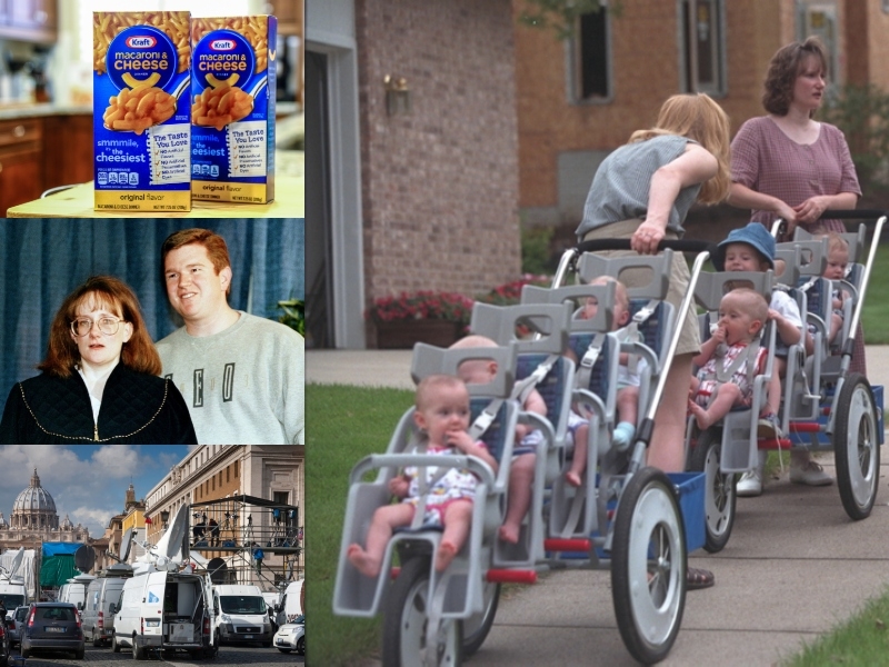 World’s First Surviving Septuplets | Darryl Brooks/Shutterstock & Getty Images Photo by JOHN RUTHROFF & Alamy Stock Photo by Manor Photography Travel & Getty Images Photo by Ambassador/Sygma/Corbis/VCG