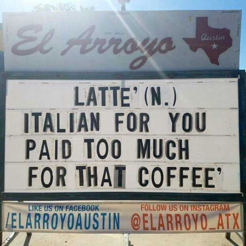 Only In Texas | Facebook/@elarroyoatx