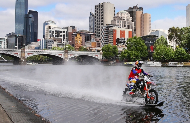 Riding On Water | Getty Images Photo by Michael Dodge - CA