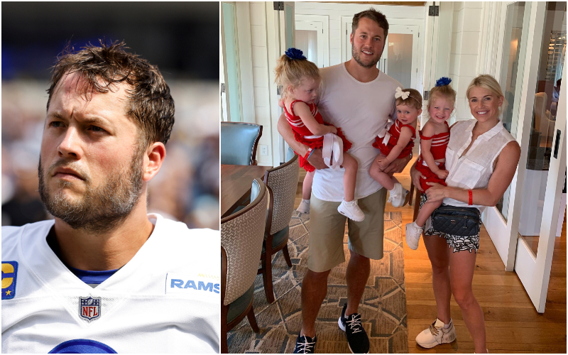 Matthew Stafford – Atlanta, Estimated $3.9 Million | Getty Images Photo by Michael Owens & Instagram/@kbstafford89