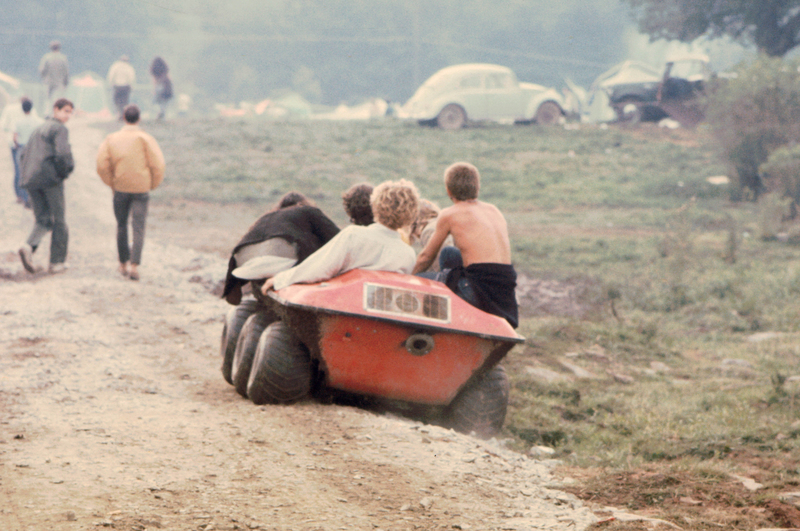 That’s One Way to Get Around | Getty Images Photo by Ralph Ackerman