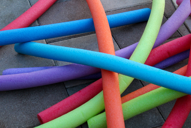 Pool Noodle Garage Bumper | Adobe Stock