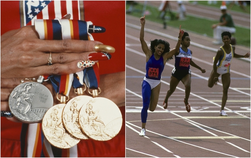 Styling On The Running Track | Getty Images Photo by Tony Duffy & Focus On Sport