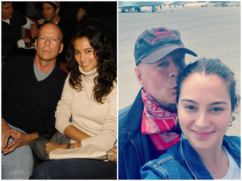 Bruce Willis and Emma Heming | Getty Images Photo by George Pimentel/WireImage & Instagram/@emmahemingwillis