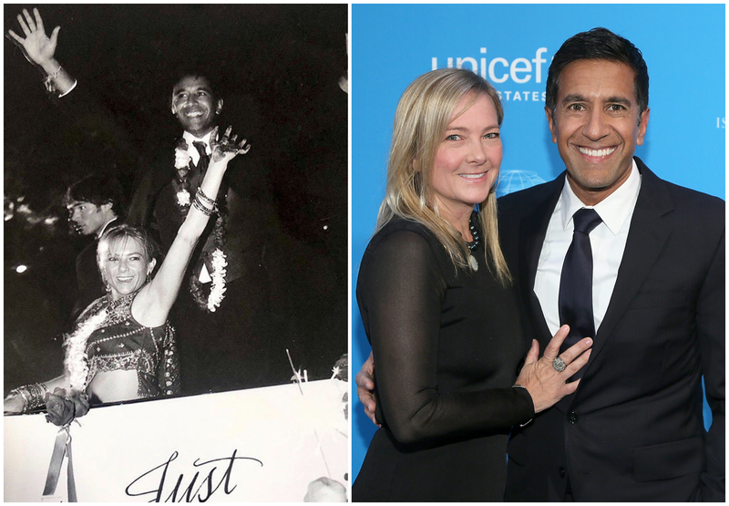 Sanjay Gupta and Rebecca Olson | Instagram/@drsanjaygupta & Getty Images Photo by Ben Rose