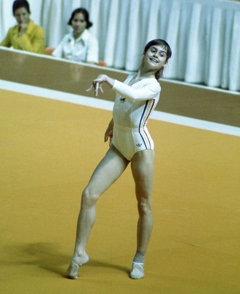 Nadia Comăneci- Romania’s National Treasure | Getty Images Photo by Allsport /ALLSPORT