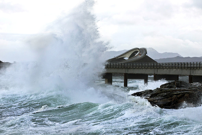 Atlantic Road | Getty Images Photo by AFP PHOTO/SCANPIX NORWAY - BERIT ROALD