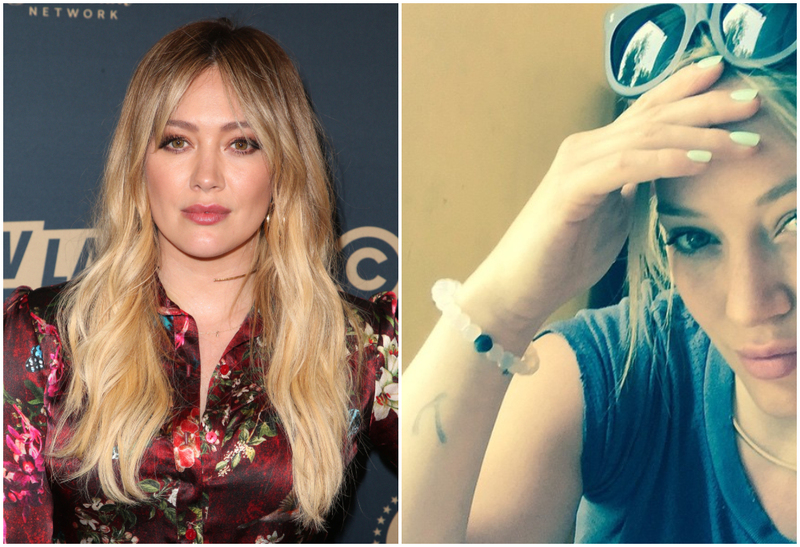 Hilary Duff's Wishbone | Alamy Stock Photo by Faye Sadou/AdMedia/ZUMA Wire & Instagram/@hilaryduff