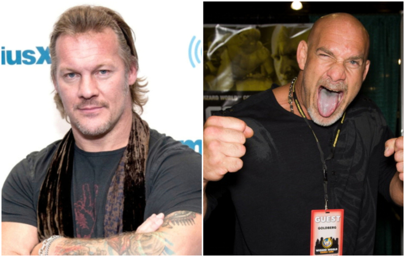 Chris Jericho vs. Bill Goldberg | Getty Images Photo by Paul Zimmerman & Gilbert Carrasquillo/FilmMagic