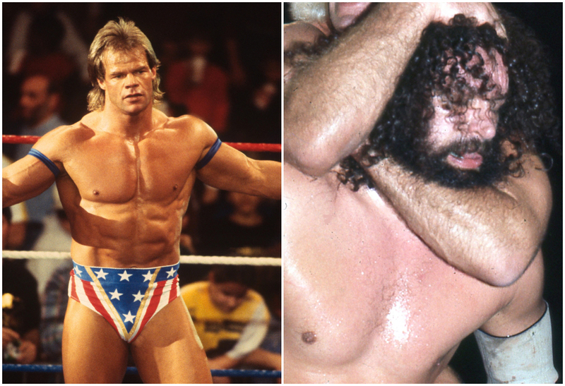 Lex Luger vs. Bruiser Brody | Alamy Stock Photo by CelebrityArchaeology.com & MediaPunch Inc 